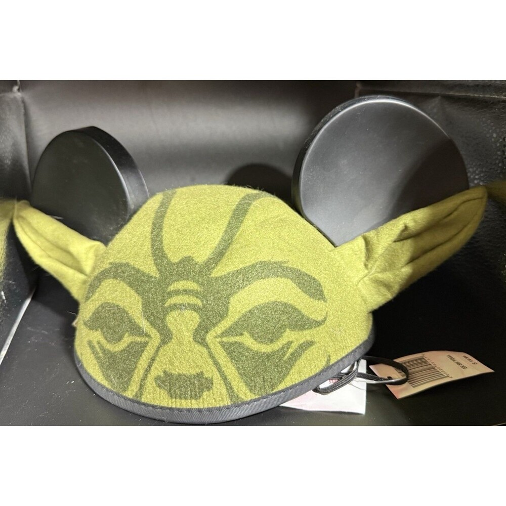 Disney Parks Star Wars Yoda Mickey Mouse Ears Hat Adult NWT Jedi